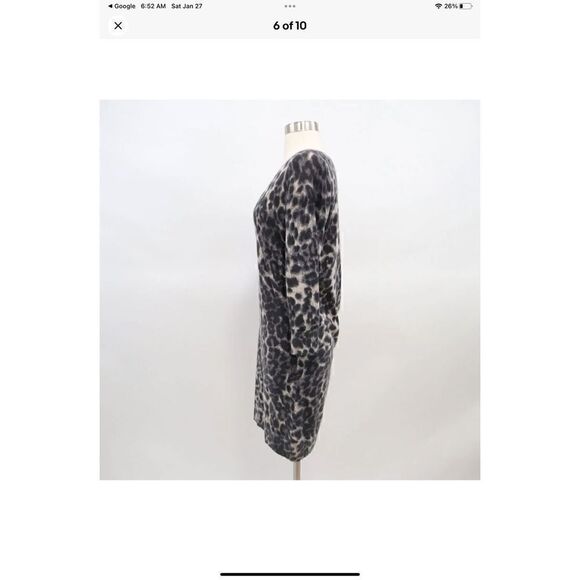 Club Monaco Mob Wife Wool Cashmere Dress, XS - Picture 15 of 16